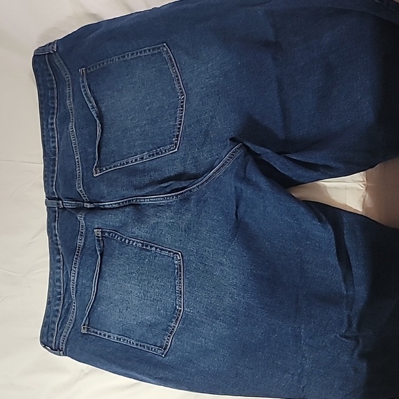 Old Navy Women's High-Rise O. G. Straight Distressed Jeans Stretch Size 28 - Picture 11 of 12